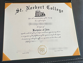 Get St Norbert College fake diploma.