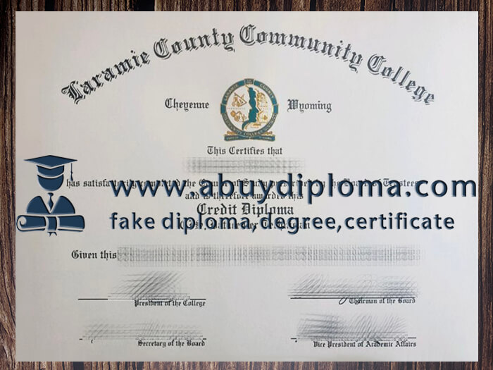 Buy Laramie County Community College fake diploma.